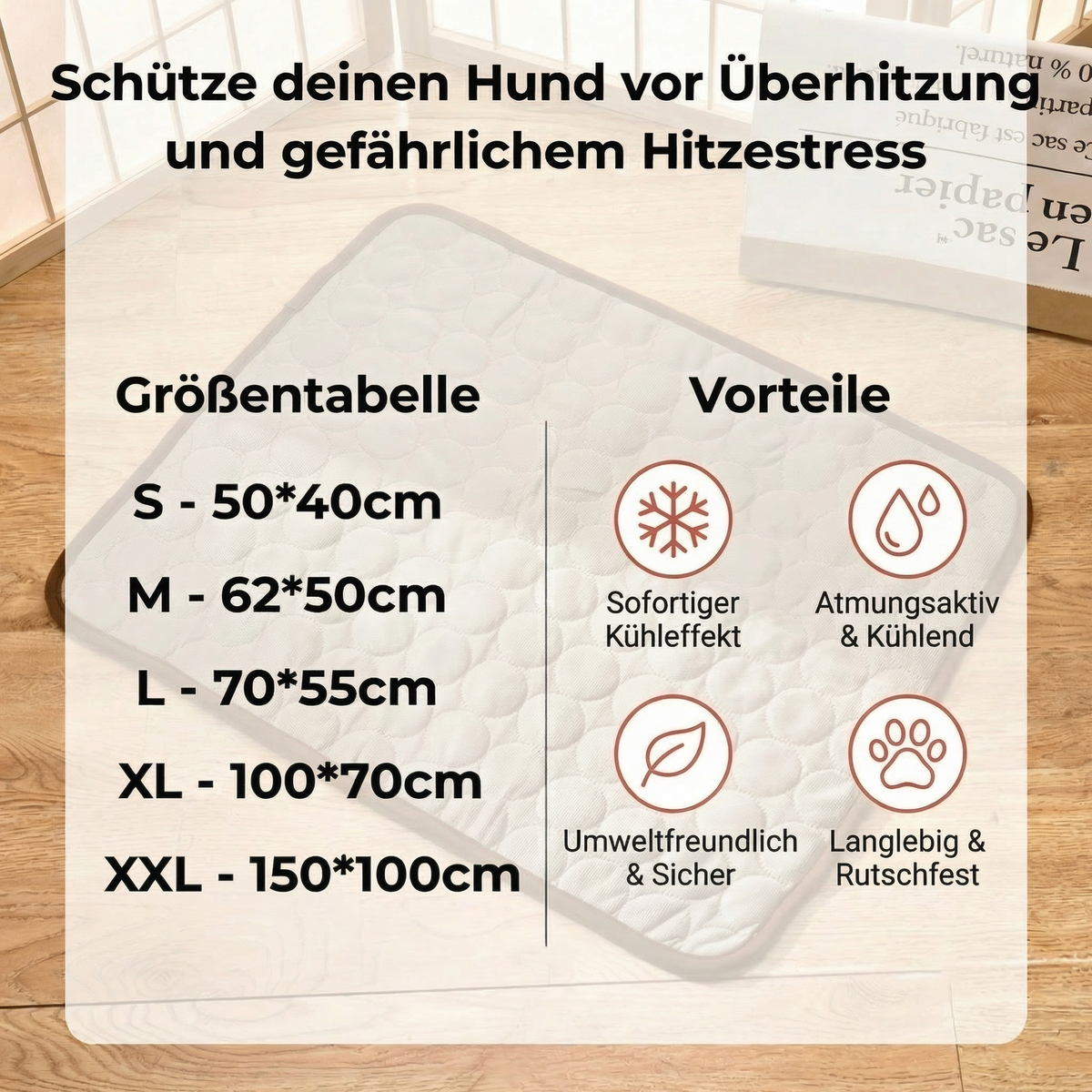 Schütze deinen Hund vor Überhitzung und gefährlichem Hitzestress mit CoolNap
