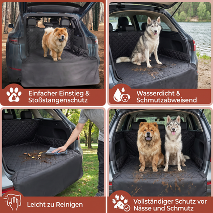 Wasserdichte SUV-Ladeflächenauskleidung für Hunde mit Stoßstangenklappe