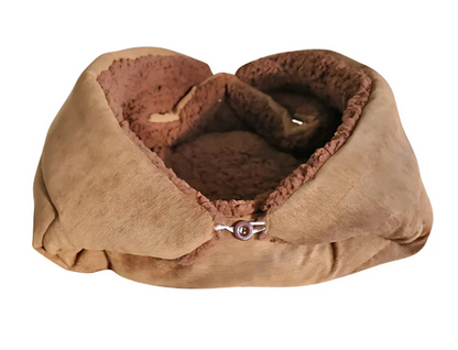 2-in-1 Kuschelbett und Decke für Katzen