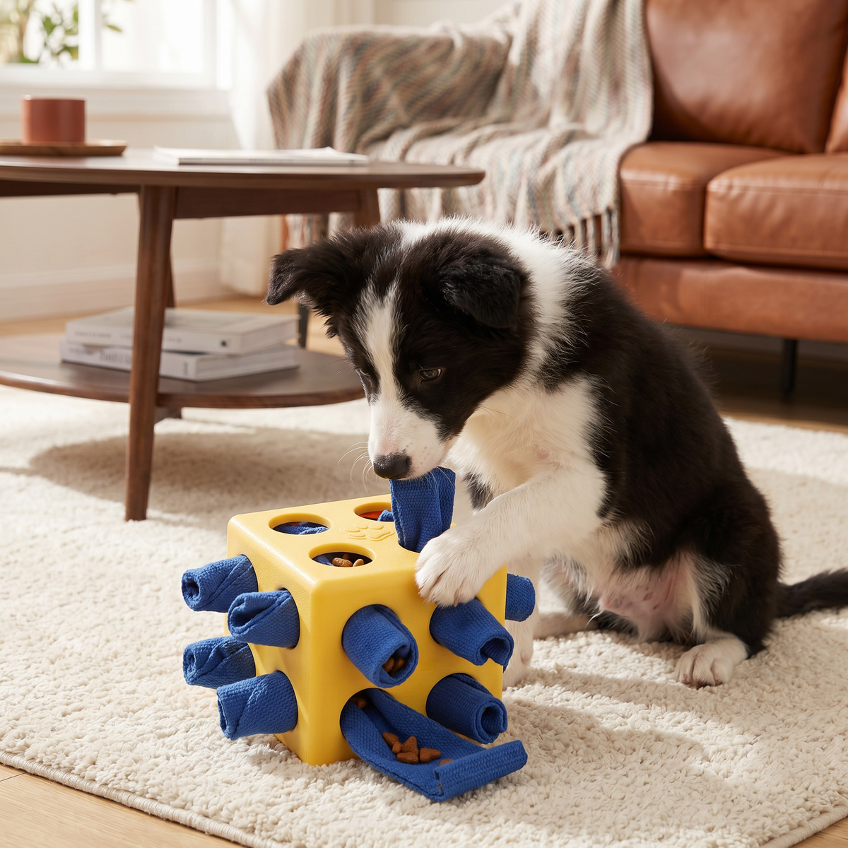 Schnüffelspielzeug für Hunde – Robustes Intelligenzspielzeug zur Beschäftigung und Futtersuche