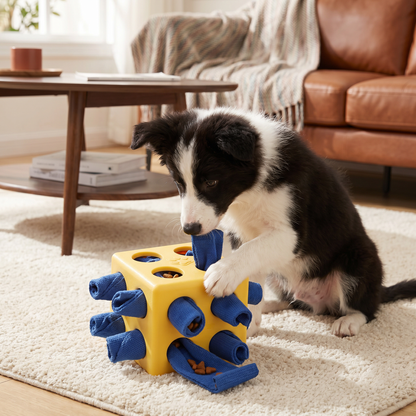 Schnüffelspielzeug für Hunde – Robustes Intelligenzspielzeug zur Beschäftigung und Futtersuche