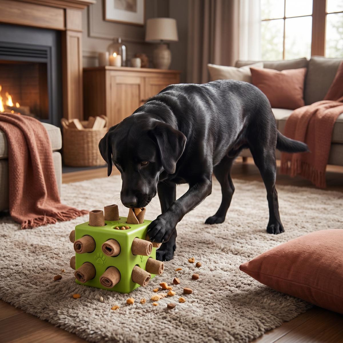 Schnüffelspielzeug für Hunde – Robustes Intelligenzspielzeug zur Beschäftigung und Futtersuche