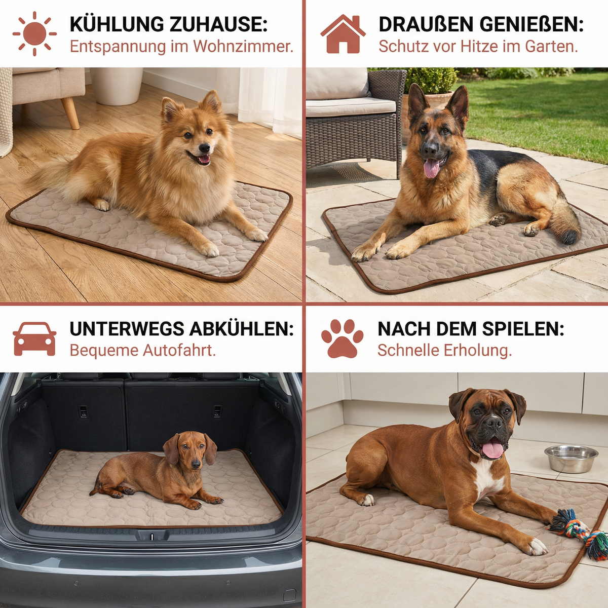 Schütze deinen Hund vor Überhitzung und gefährlichem Hitzestress mit CoolNap