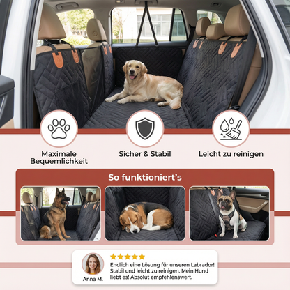 Hartboden-Autositzerweiterung für Hunde