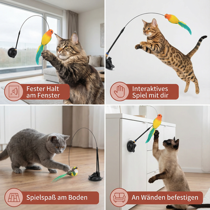 Vogelspiel - Interaktives Katzenspielzeug
