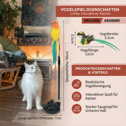 Vogelspiel - Interaktives Katzenspielzeug